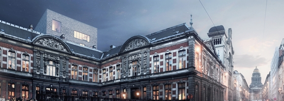 Restauratie van het Koninklijk Conservatorium Brussel