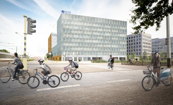 Politiezone Antwerpen huist vanaf 2023 in een gloednieuw Mastergebouw