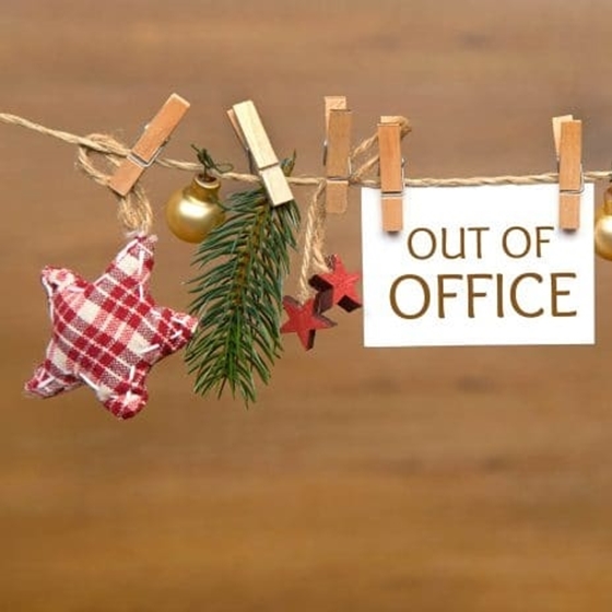 Our offices will be closed from 23/12 to 01/01. We will be back on Tuesday 2 January.